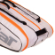 Чехол для теннисных ракеток BABOLAT RH X12 PURE WHITE BB751114-142 (до 12 ракеток) белый-черный-оранжевый 5
