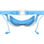 Окуляри-напівмаска для плавання дитячі з берушами SP-Sport 9200 кольори в асортименті 13