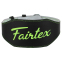 Пояс атлетический кожаный FAIRTEX 167075 ширина-15см размер-S-XL черный 1