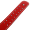 Пояс атлетический кожаный FAIRTEX 167076 ширина-15см размер-S-XL красный 5