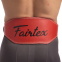 Пояс атлетический кожаный FAIRTEX 167076 ширина-15см размер-S-XL красный 9