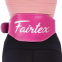 Пояс атлетический кожаный FAIRTEX 165086 ширина-15см размер-S-XL розовый 12