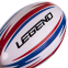 М'яч для регбі LEGEND R-3288 №5 PVC білий-червоний-синій 2