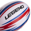 М'яч для регбі LEGEND R-3289 №4 PVC білий-червоний-синій 2