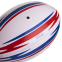М'яч для регбі LEGEND R-3290 №3 PVC білий-червоний-синій 3
