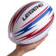 М'яч для регбі LEGEND R-3290 №3 PVC білий-червоний-синій 4
