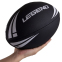 М'яч для регбі LEGEND R-3292 №4 PVC чорний-білий 4