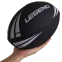 М'яч для регбі LEGEND R-3293 №3 PVC чорний-білий 4