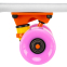 Пенни борд Penny Board круизер пластиковый RUBBER 22" RUBBER SOFT FISH SK-410-1 серый-белый 5