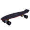 Пенні борд Penny Board круїзер пластиковий RUBBER SOFT 22" FISH SK-410-8 чорний-червоний 0