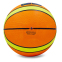 Мяч баскетбольный резиновый MOL BA-1841 №7 оранжевый-желтый 0