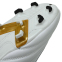 Бутсы футбольная обувь DIFFERENT SPORT SG-301313-4 размер 40-45 белый-золотой 5