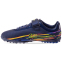 Сороконожки обувь футбольная на липучке OWAXX DDB22032-1-2 размер 31-35 темно-синий-синий-оранжевый 2
