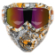 Захисна маска-трансформер окуляри окуляри пів-обличчя SP-Sport MZ-S кольори в асортименті 3