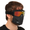 Захисна маска-трансформер окуляри окуляри пів-обличчя SP-Sport MZ-7 чорний 7