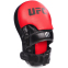 Лапа Изогнутая для бокса и единоборств FC UHK-69753 35x21x15см 2шт черный-красный 0