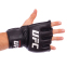 Рукавиці для змішаних єдиноборств MMA шкіряні UFC Pro UHK-69908 чорний 0