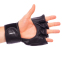 Перчатки для смешанных единоборств MMA кожаные UFC Pro UHK-69908 черный 1