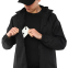 Куртка дождевик с капюшоном Joma ALASKA 101296-100 размер M-2XL черный 9
