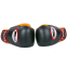 Боксерські рукавиці шкіряні TWINS BGVL-3T 10-16унцій чорний-помаранчевий 4