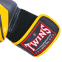 Боксерські рукавиці шкіряні TWINS FBGVL3-43 10-16унцій чорний-жовтий 1