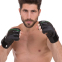 Рукавиці для змішаних єдиноборств MMA Zelart VL-3089 S-XL чорний-салатовий 2