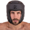 Шлем боксерский открытый с усиленной защитой макушки Zelart VL-3095 S-XL черный 6