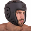 Шлем боксерский открытый с усиленной защитой макушки Zelart VL-3095 S-XL черный 7