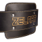 Пояс для отягощений кожаный Zelart VL-3324 черный 8