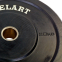 Блины (диски) бамперные для кроссфита Zelart Z-TOP Bumper Plates TA-5125-20 51мм 20кг черный 0