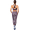 Костюм спортивный женский для фитнеса и тренировок лосины и топ Lingo MILITARY CO-7150 S-XL камуфляж серый 0