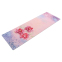 Коврик для йоги Замшевый Record FI-5662-26 размер 183x61x0,3см с Цветочным принтом розовый 5