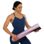 Коврик для йоги Замшевый Record FI-5662-26 размер 183x61x0,3см с Цветочным принтом розовый 10