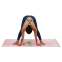 Коврик для йоги Замшевый Record FI-5662-28 размер 183x61x0,3см с принтом Нежность Лотоса розовый 9