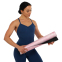 Килимок для йоги Замшевий Record FI-5662-28 розмір 183x61x0,3см з принтом Ніжність Лотоса рожевий 10