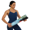 Коврик для йоги Замшевый Record FI-5662-29 размер 183x61x0,3см с Цветочным принтом голубой 10