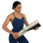 Коврик для йоги Замшевый Record FI-5662-30 размер 183x61x0,3см с Цветочным принтом бежевый 10
