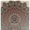 Коврик для йоги Льняной (Yoga mat) Record FI-7156-3 размер 183x61x0,3см принт Спокойствие Лотоса бежевый 1