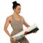 Коврик для йоги Льняной (Yoga mat) Record FI-7157-1 размер 183x61x0,3см принт мандала Чакры бежевый 10
