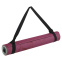 Коврик для йоги Льняной (Yoga mat) Record FI-7157-4 размер 183x61x0,3см принт Лотос бежевый 4