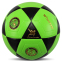 Мяч футбольный WINSTAR FB-00039 №5 PU салатовый-черный 1