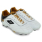 Бутсы футбольные подростковые DIFFERENT SPORT SG-600647-4 размер 35-39 белый-золотой 3