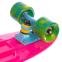 Скейтборд Пенні Penny SK-404-3 рожевий-синій-зелений 2