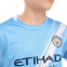 Форма футбольна дитяча із символікою футбольного клубу MANCHESTER CITY HAALAND 9 домашня 2026 SP-Sport CO-617 20-30 блакитний-білий 6