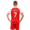 Форма футбольна дитяча із символікою футбольного клубу ARSENAL домашня 2026 SP-Sport CO-7349 20-30 червоний 5
