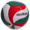 М'яч волейбольний MOL VB-2635 №5 PU білий-зелений-червоний 0