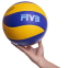 Мяч волейбольный MIK MVA-200 VB-4515 №5 PU желтый-синий 4