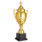 Кубок спортивний з ручками і кришкою SP-Sport UP-1337B висота 62см золотий 0