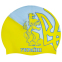 Шапочка для плавания MadWave UKRAINE M055304 желтый-голубой 0