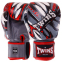 Боксерські рукавиці шкіряні TWINS DEMON FBGVL3-55 10-14унцій сірий-червоний 0